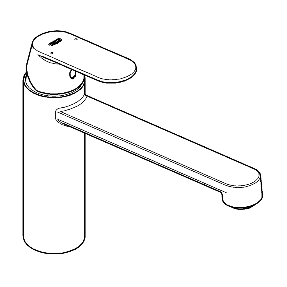 Grifería Grohe Eurosmart monomando Detalle 56