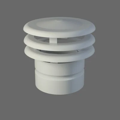 caperuza chimenea acero 125mm