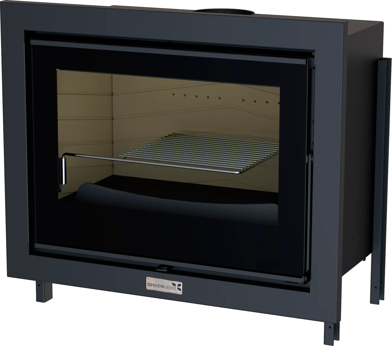 Greenheiss I70 leña 12kW Detalle 1