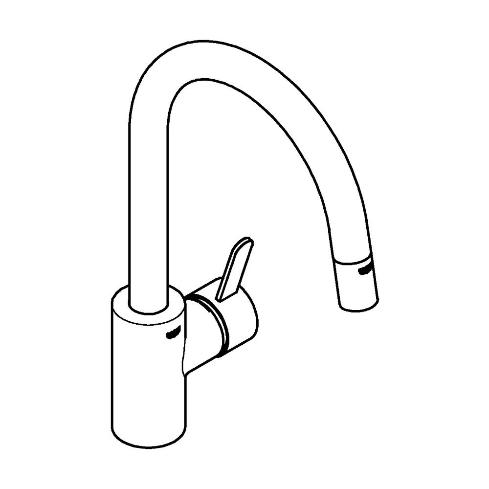 Grifería Grohe Eurosmart monomando Detalle 91