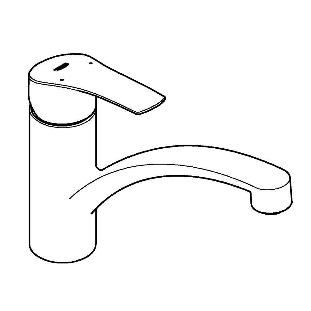 Grifería Grohe Eurosmart monomando Detalle 16
