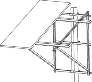 Estructura Bultmeier cubierta inclinada