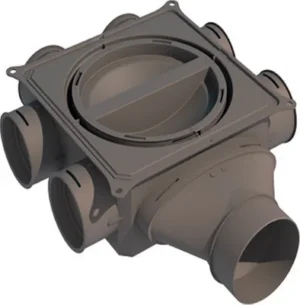 Siber Pure Air 6 conexiones Ø75mm