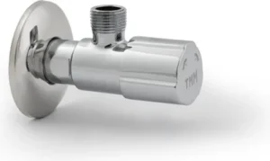 válvula de corte para aparatos Tucai escuadra Premium C-850 sistema antical - 3/8" - Cromo