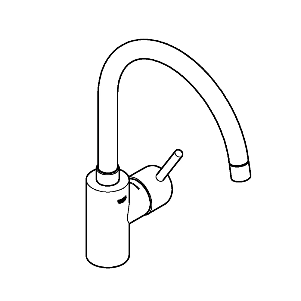 Grohe Concetto monomando extraíble Detalle 22