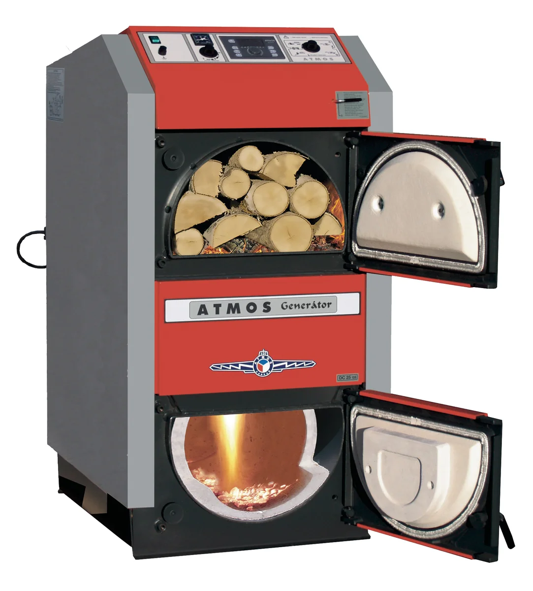 Atmos Generator DC GS leña Detalle 2