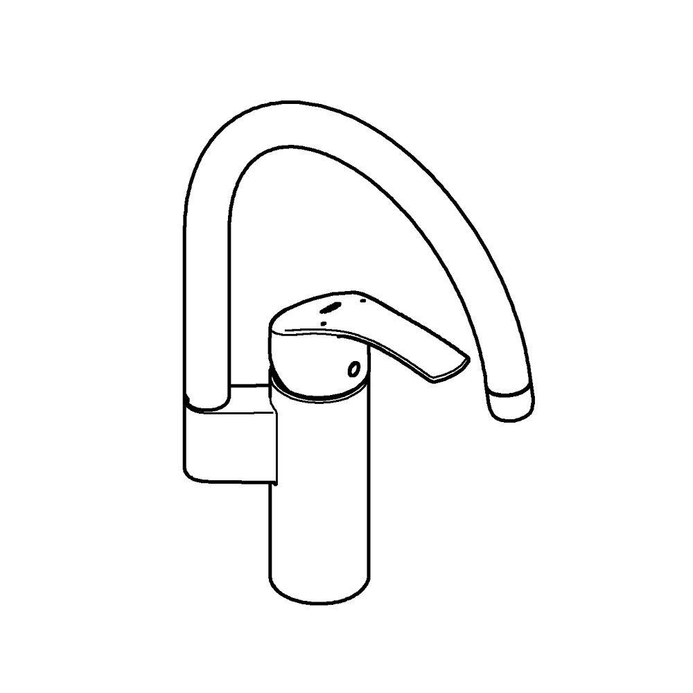 Grifería Grohe Eurosmart monomando Detalle 84