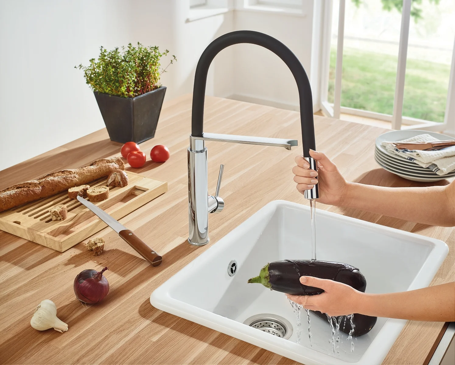 Grohe Concetto monomando extraíble Detalle 5