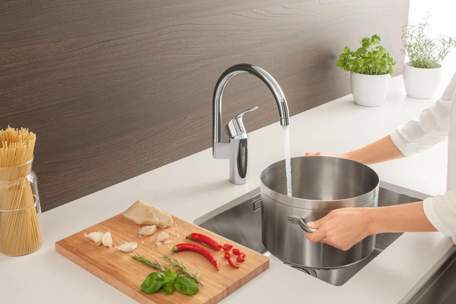 Grifería Grohe Eurosmart monomando Detalle 78