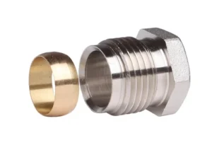 Danfoss racor compresión 15mm 1/2"